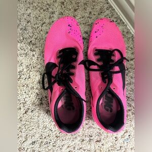 Hot Pink Nike Track Spikes
